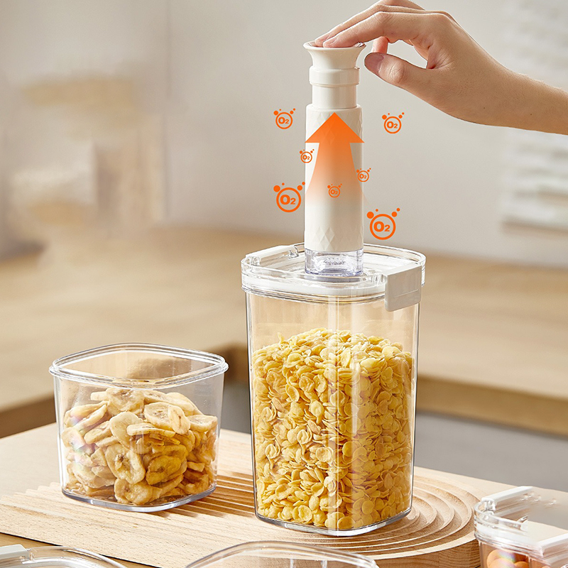 Coffee Tea Leaf And Bean - 1개, 진공 밀봉 항아리, 식품 보관용