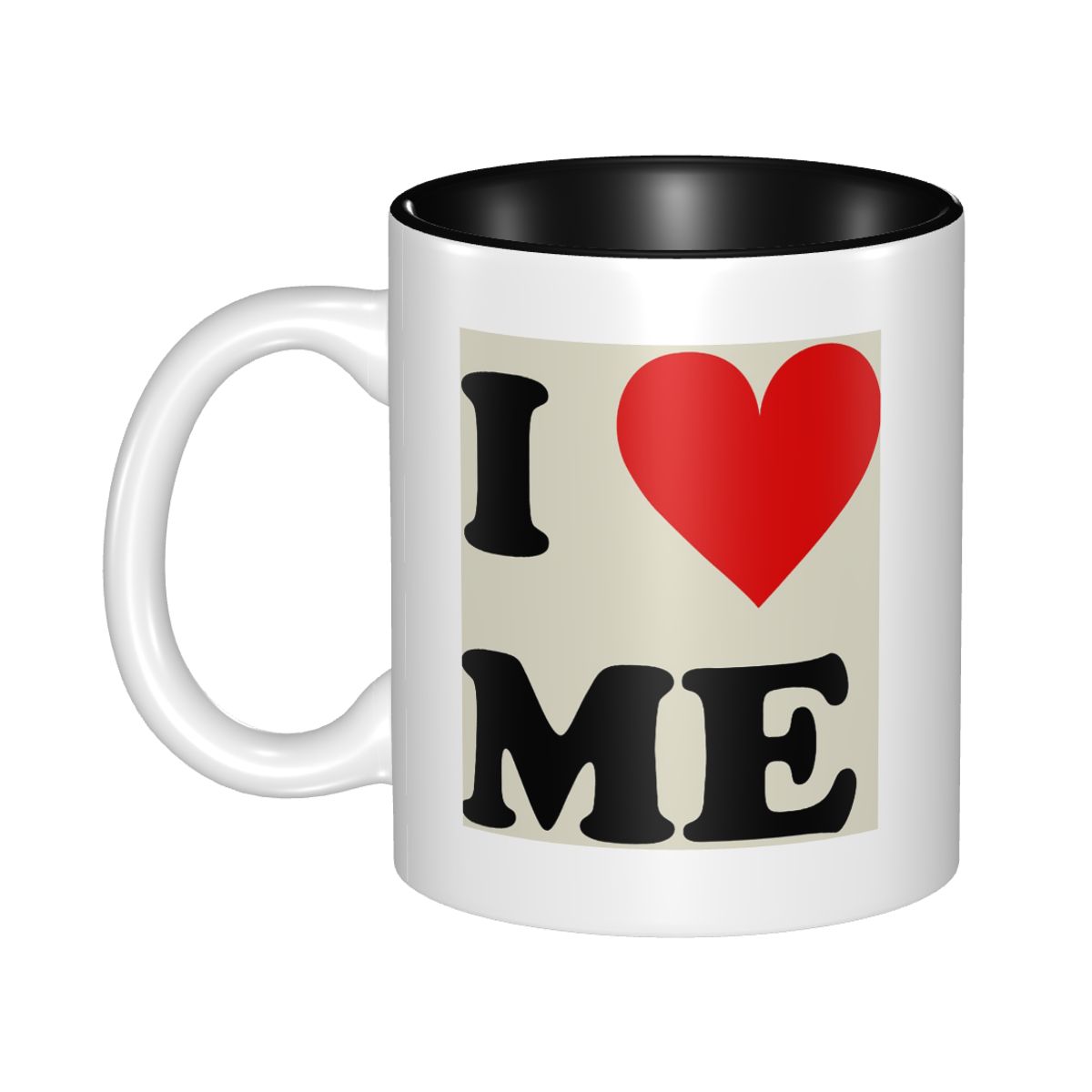 Coffee Tea And Me - 나는 나 자신을 사랑한다 하트 머그