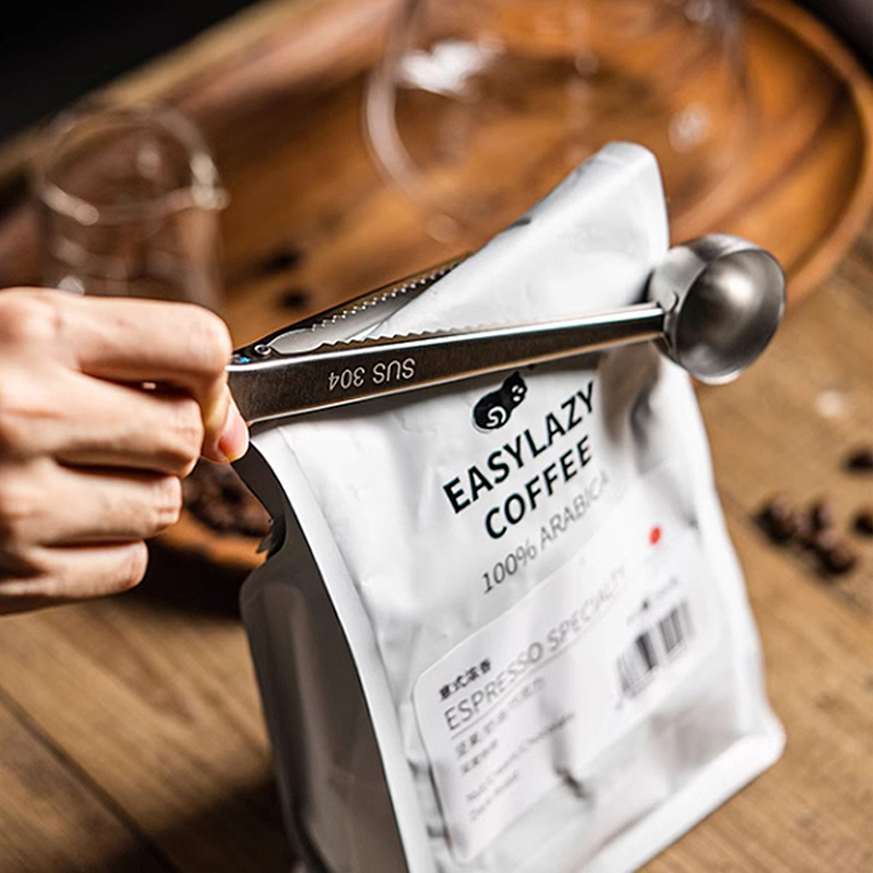 Coffee Tea Leaf And Bean - 2026년형 새로운 스테인리스 스틸 커피 스쿱(클립