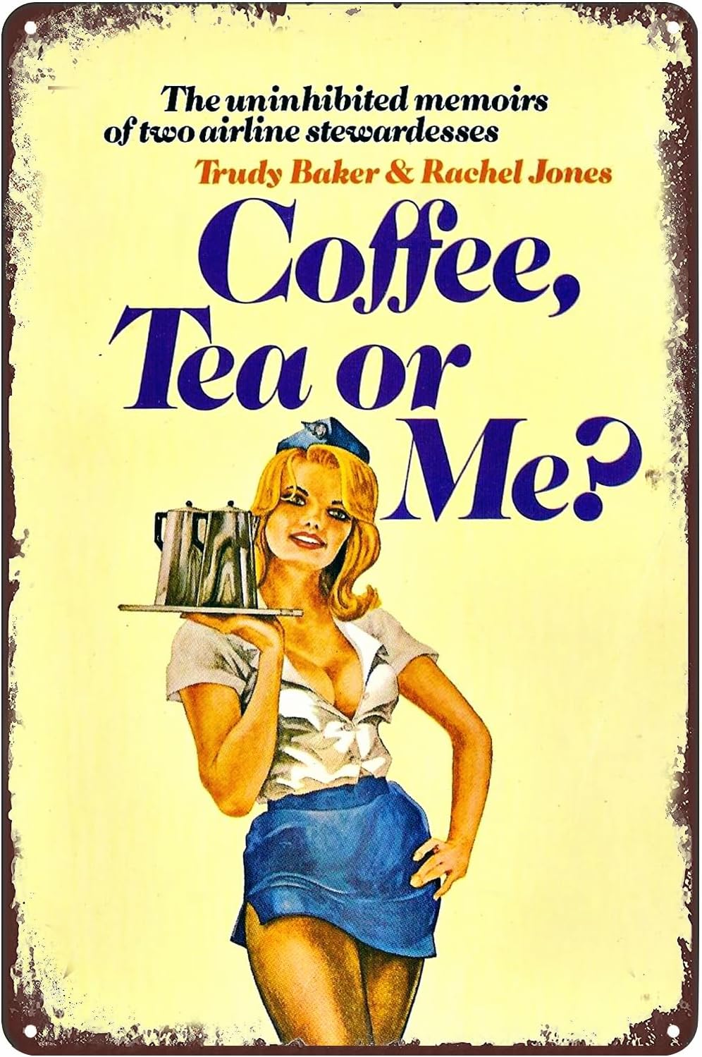 Coffee Tea And Me - 커피, 차, 또는 나, 틴 사인,