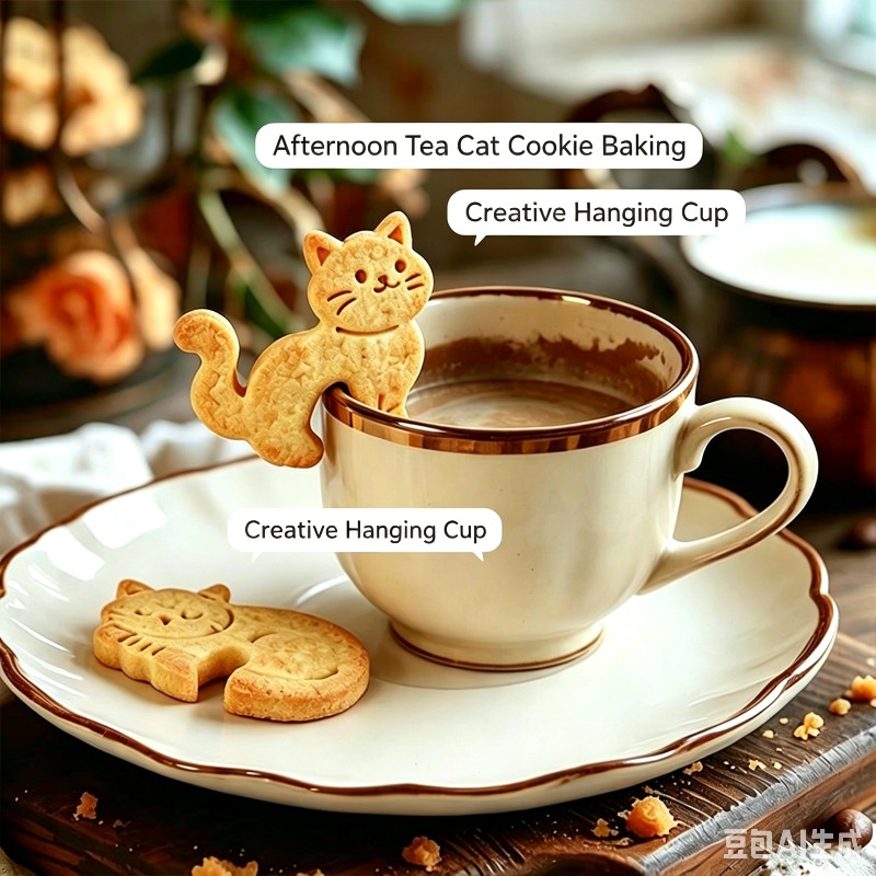 Coffee Tea For Me - 만화 캐릭터 컵 모양 쿠키 커터,