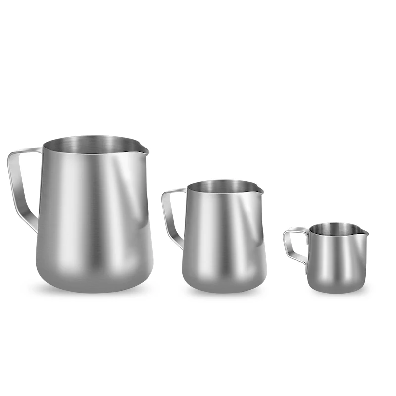 전문 스테인레스 스틸 우유 Frothing 투수 350 - Barista Milk Jug 리뷰 및 가격