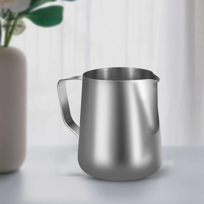 전문 스테인레스 스틸 우유 Frothing 투수 350 - Barista Milk Jug 리뷰 및 가격