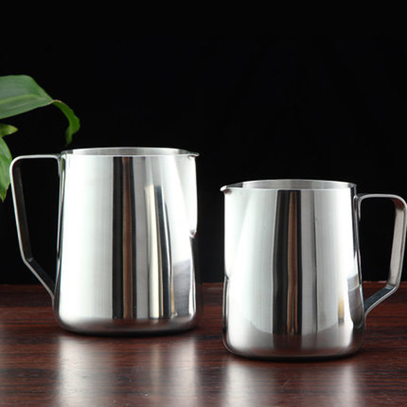 환상적인 주방 스테인레스 스틸 우유 거품 주전자 에스프 - Barista Milk Jug 리뷰 및 가격