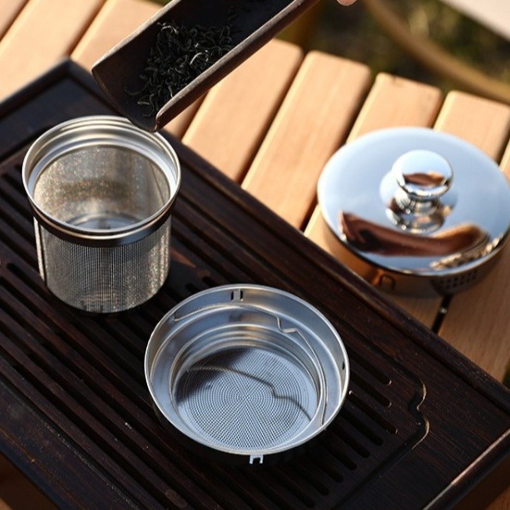 스테인리스 스틸 티타늄 코팅 티포트 티타늄 코팅 라이너 - Coffee Tea Jug 리뷰 및 가격