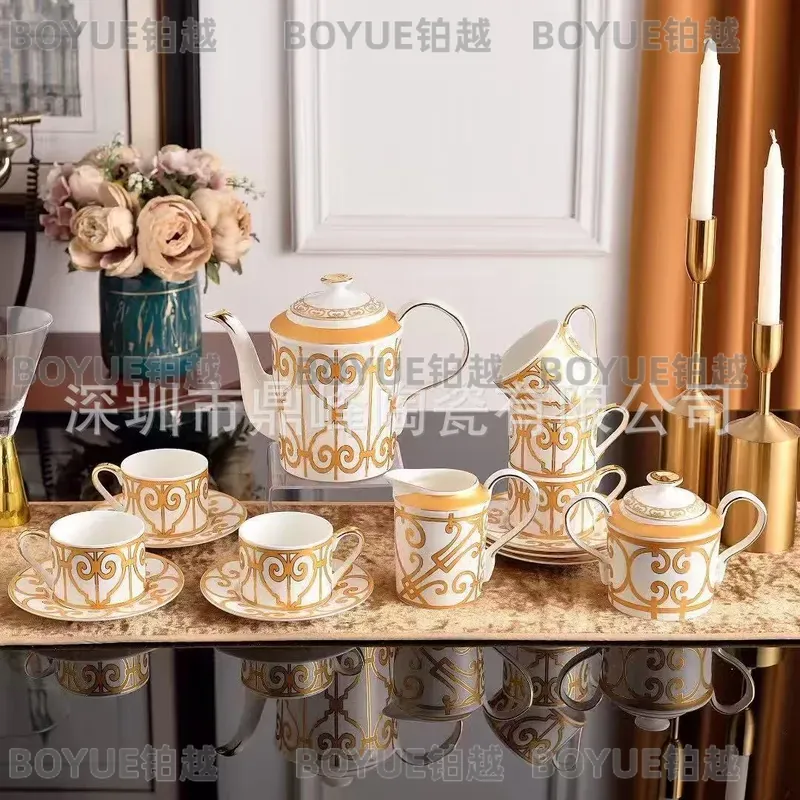 옐로우 세라믹 커피잔과 받침 세트 유럽풍 라이트 럭셔리 - Coffee Tea Gift 리뷰 및 가격