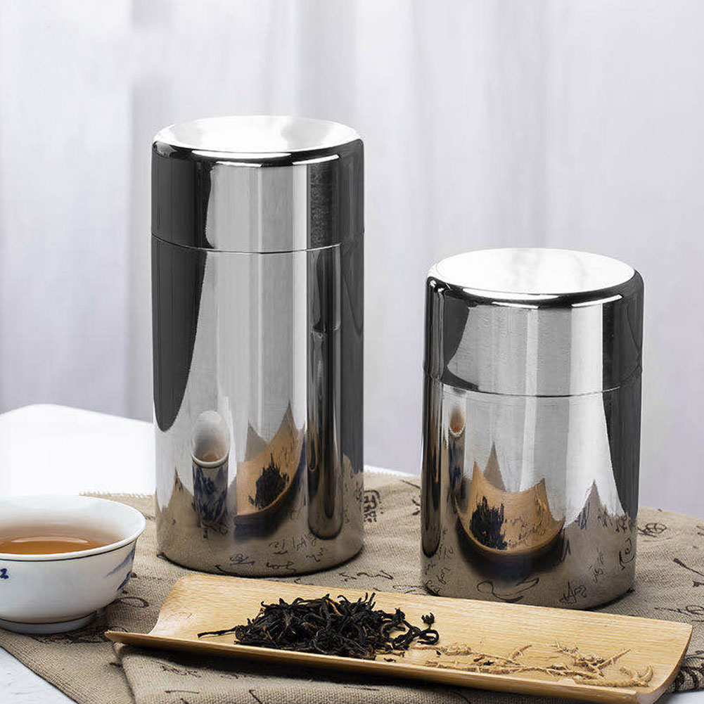 휴대용 304 스테인리스 스틸 밀폐 차잎 보관 용기 커 - Coffee Tea Leaf And Bean 리뷰 및 가격