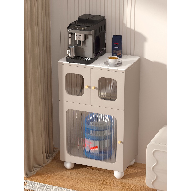 크림색 바람석 슬래브 다이닝 사이드 캐비닛 소형 거실  - Coffee Tea Machine For Home 리뷰 및 가격