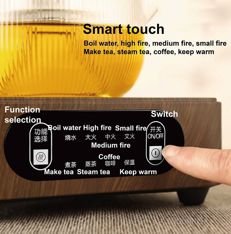 1500W 전기 세라믹 스토브 휴대용 차 스토브 스마트 - Coffee Tea Water Heater 리뷰 및 가격