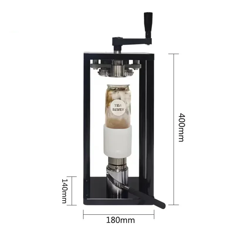 15S 휴대용 야외 수동 회전식 캔 실러 55MM PE - Coffee Tea Machine For Home 리뷰 및 가격