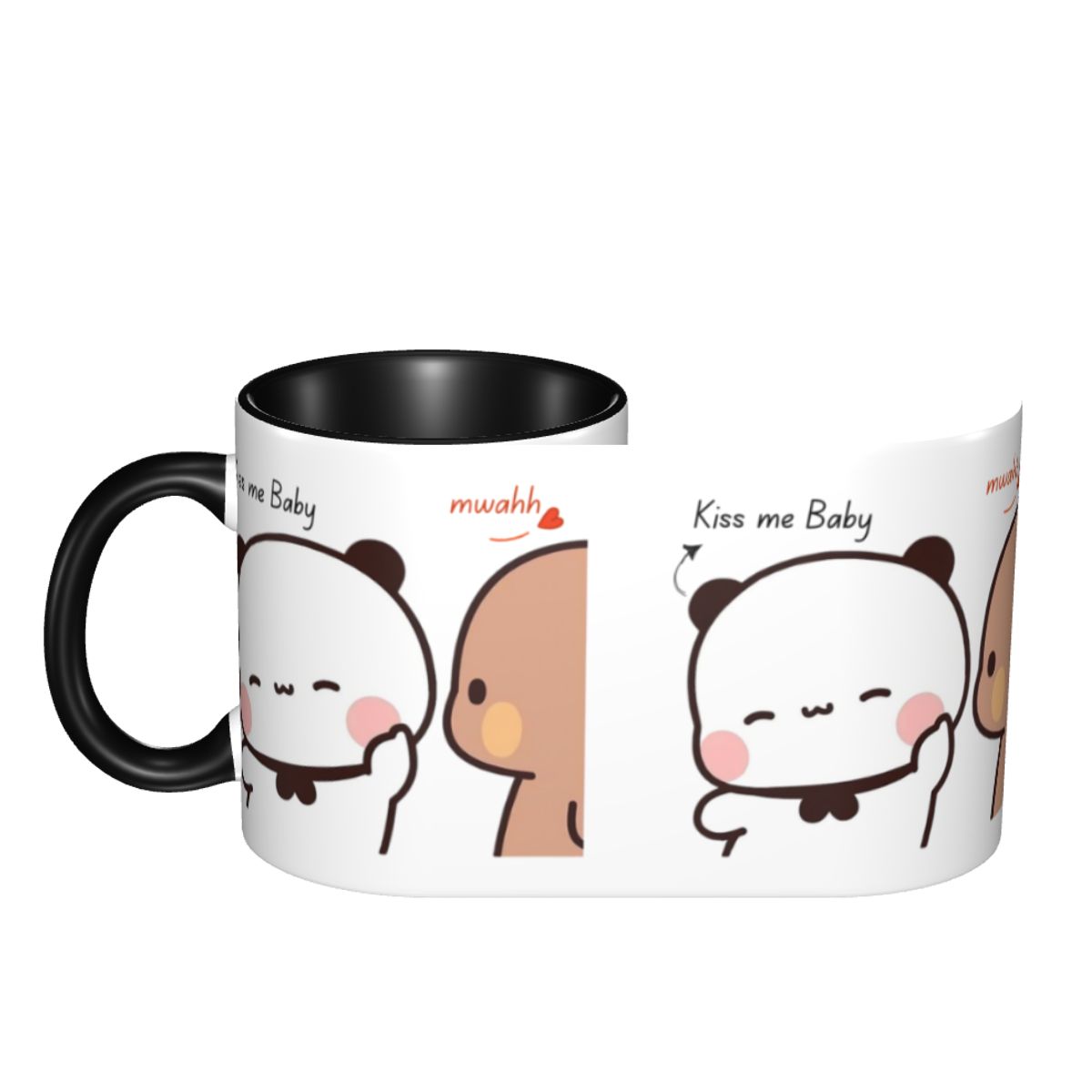 맞춤형 키스 미 베이비 마와 부부 두두 팬더와 브라우니 - Coffee Tea And Me 리뷰 및 가격