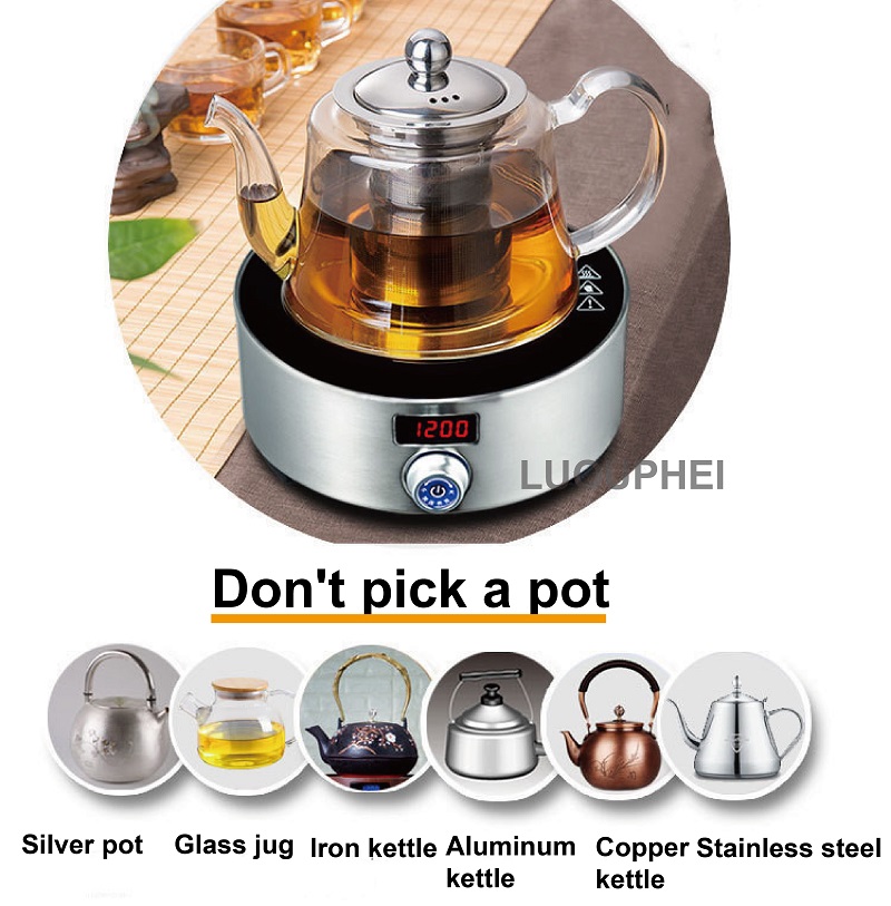 1200W 전기 세라믹 스토브 7단계 커피 핫플레이트  - Coffee Tea Water Heater 리뷰 및 가격