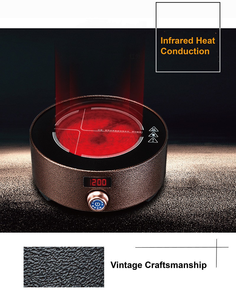 1200W 전기 세라믹 스토브 7단계 커피 핫플레이트  - Coffee Tea Water Heater 리뷰 및 가격