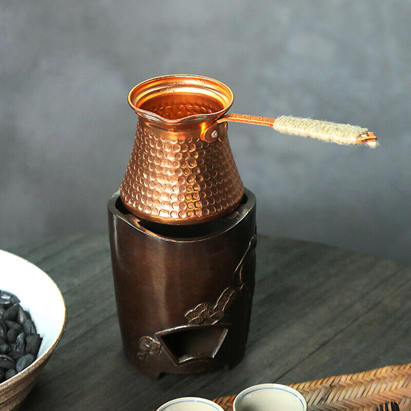 앤티크 구리 터키 구리 커피 포트, 탑 밀크 워머, 차 - Coffee Tea Water Heater 리뷰 및 가격