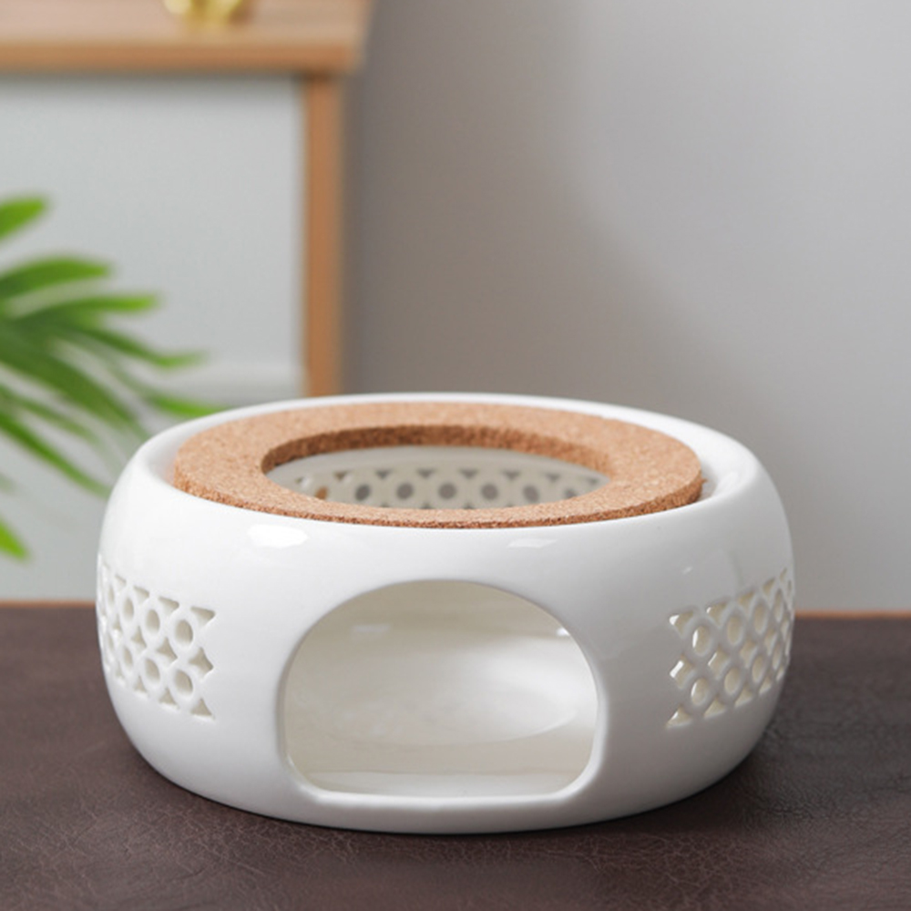 코르크 쿠션 캔들베이스가 있는 세라믹 티포트 히터 주방 - Coffee Tea Water Heater 리뷰 및 가격