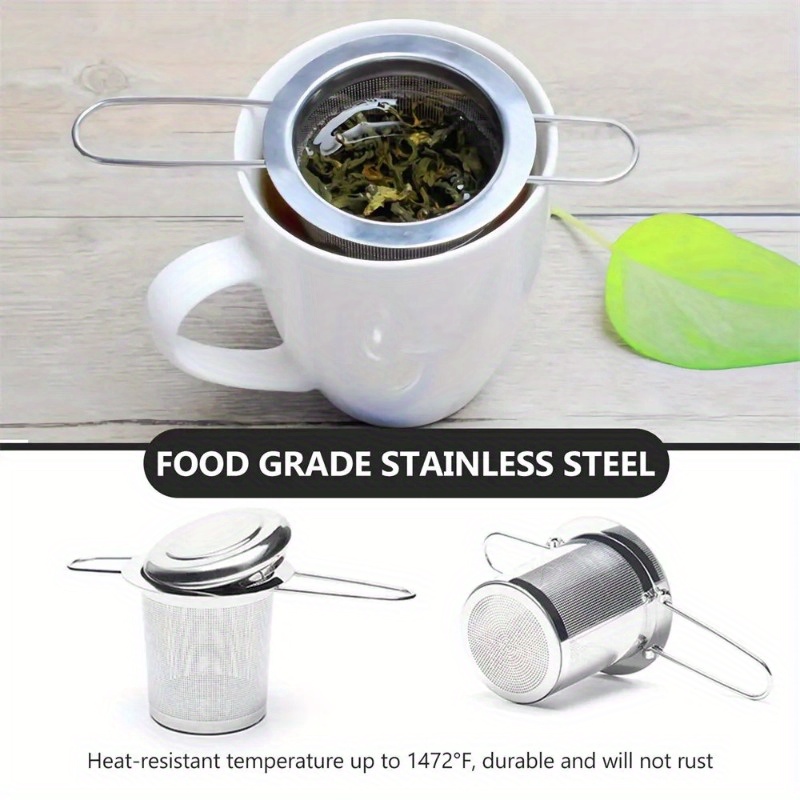 스테인리스 스틸 메쉬 차망 뚜껑 포함 재사용 가능 컵  - Coffee Tea For Me 리뷰 및 가격