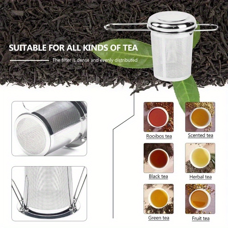 스테인리스 스틸 메쉬 차망 뚜껑 포함 재사용 가능 컵  - Coffee Tea For Me 리뷰 및 가격
