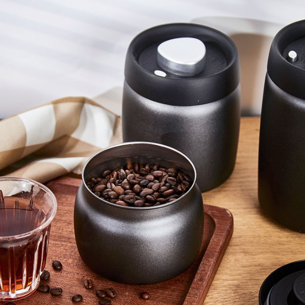 304 스테인리스 스틸 커피 원두 진공 밀봉 용기 방습 - Coffee Tea Jug 리뷰 및 가격