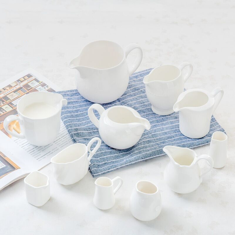 유럽 ​​세라믹 애프터눈 티 우유 주전자 커피 매칭 기 - Barista Milk Jug 리뷰 및 가격