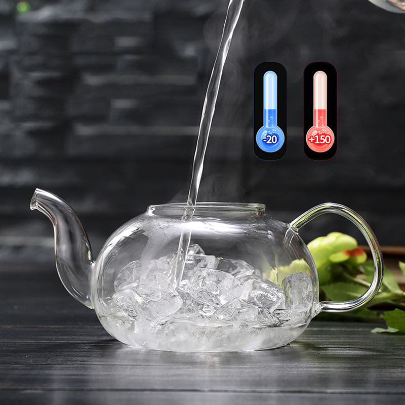 600/800ml 내열 유리 주전자 꽃 차 세트 주전자 - Coffee Tea Jug 리뷰 및 가격