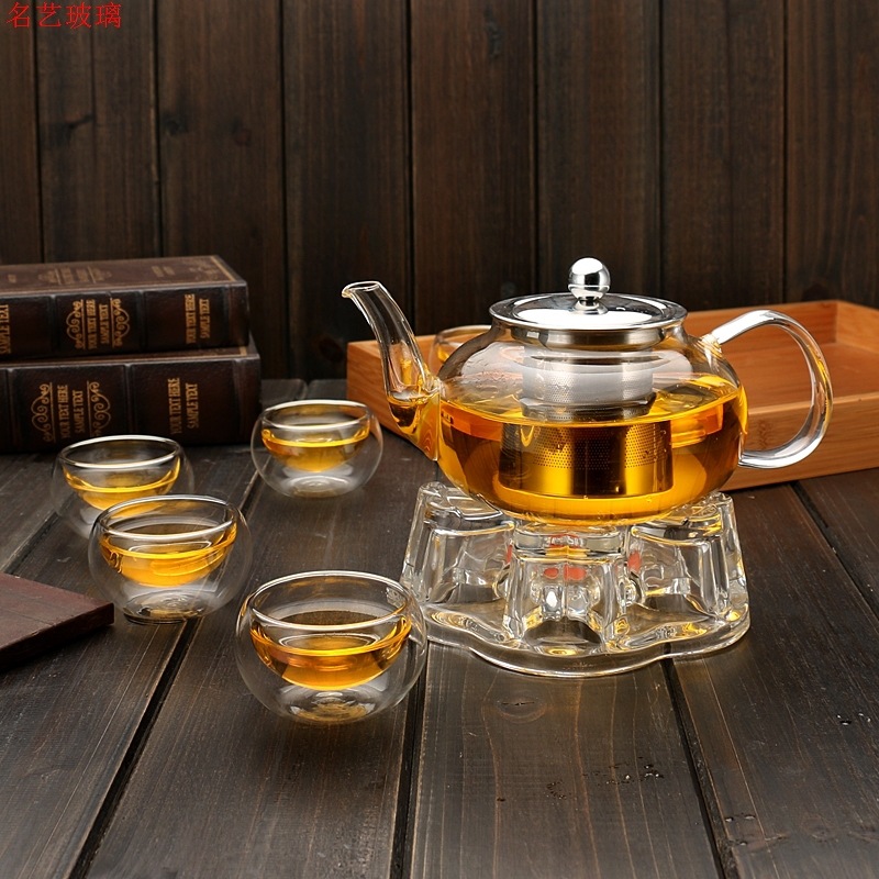 600/800ml 내열 유리 주전자 꽃 차 세트 주전자 - Coffee Tea Jug 리뷰 및 가격