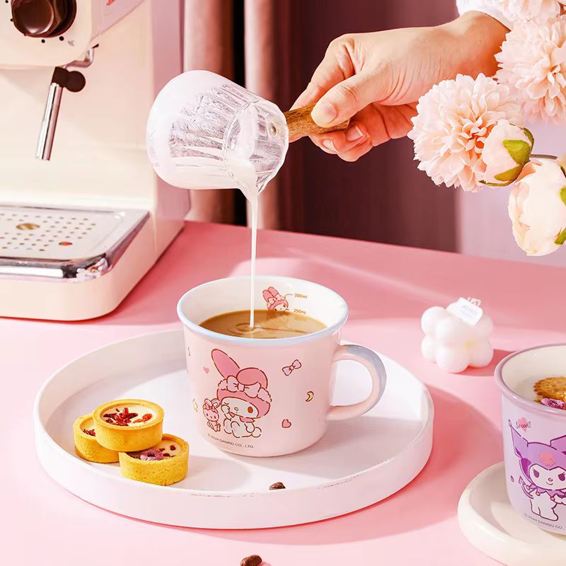430ml 컵 쿠로미 만화 어린이 그라데이션 컵 세라믹 - Coffee Tea For Me 리뷰 및 가격