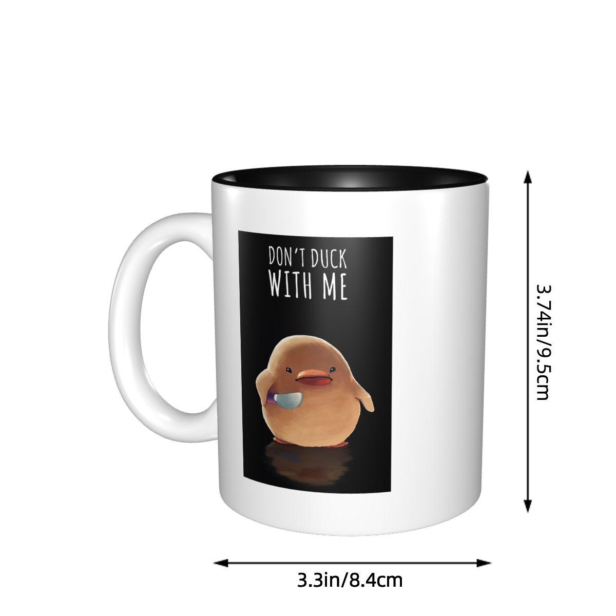 나랑 함께 하지 마세요 - 미미 머그 재미있는 세라믹  - Coffee Tea And Me 리뷰 및 가격