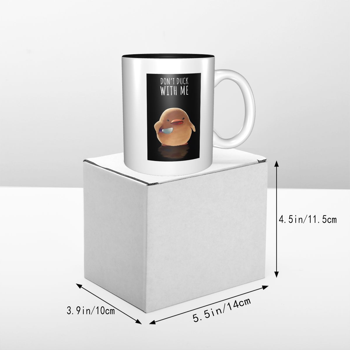 나랑 함께 하지 마세요 - 미미 머그 재미있는 세라믹  - Coffee Tea And Me 리뷰 및 가격