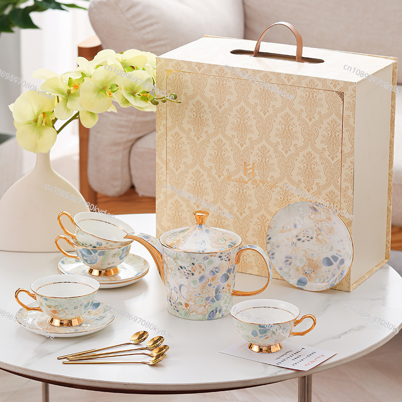 커피잔 세라믹 주전자 꽃무늬 찻주전자 컵 여자친구 결혼 - Coffee Tea Gift 리뷰 및 가격