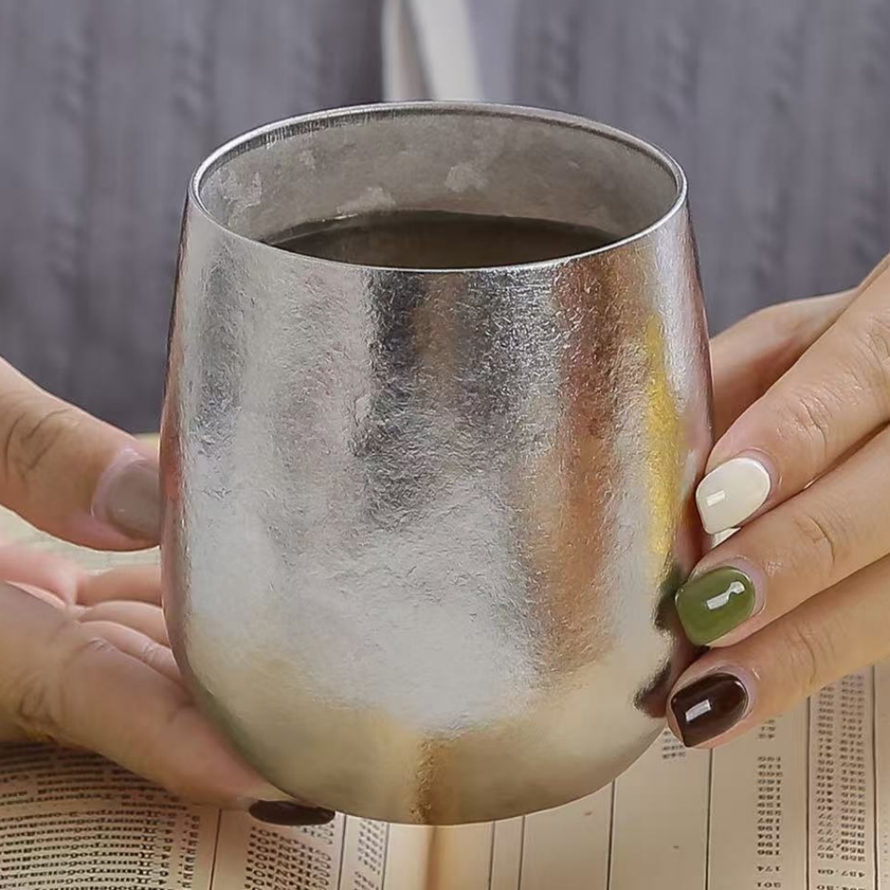야외용 에그 머그 순수 티타늄 이중벽 커피 머그, 물컵 - Coffee Tea For Me 리뷰 및 가격