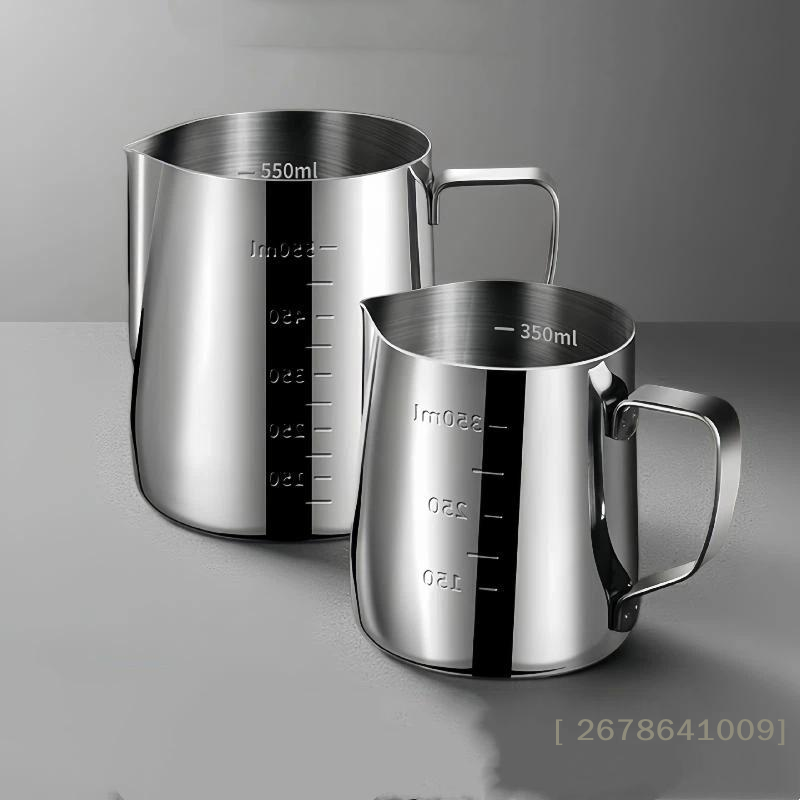 ⚑ 350ml/600ml 스테인리스 스틸 거품기 에스프 - Barista Milk Jug 리뷰 및 가격