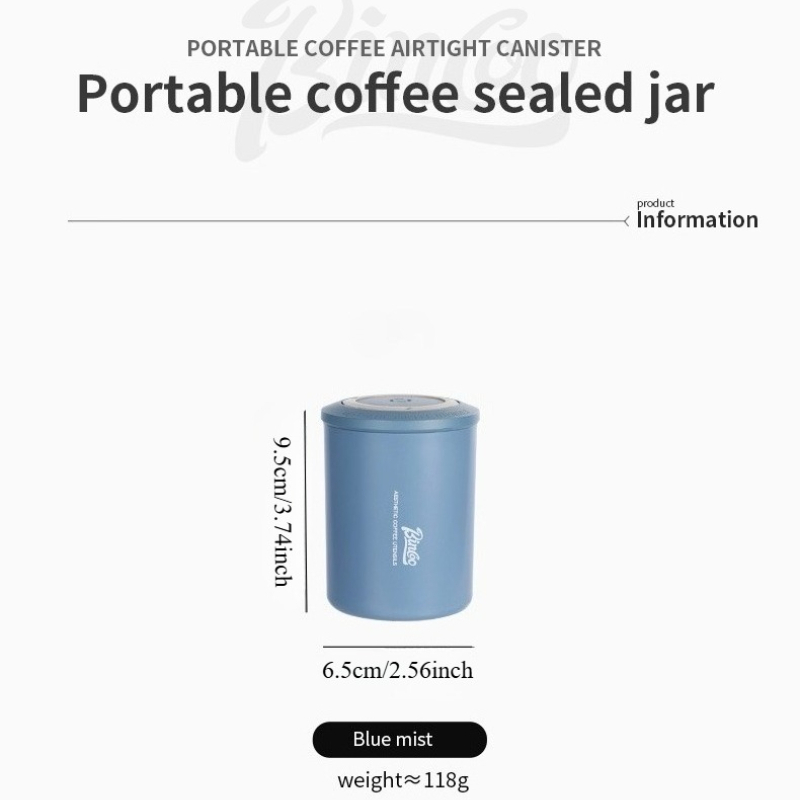 빈쿠 커피 파우더 밀폐 용기 미니 휴대용 야외 원두 보 - Coffee Tea Jug 리뷰 및 가격