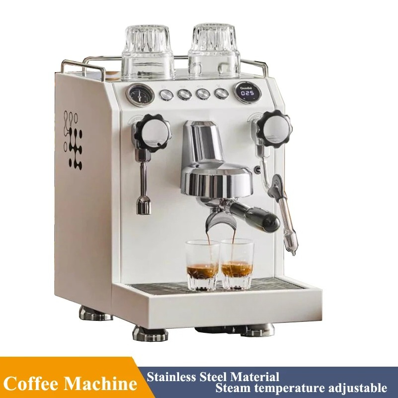 220V 스테인리스 스틸 상업용 반자동 커피 머신 가정 - Coffee Tea Machine For Home 리뷰 및 가격