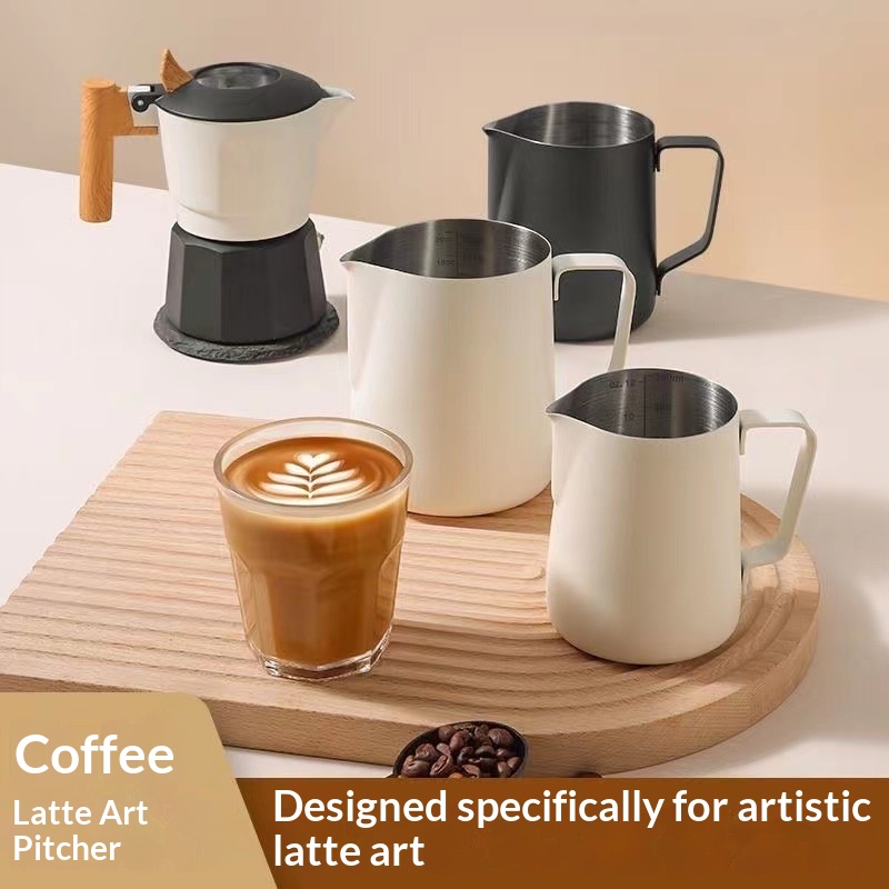 커피 우유 거품기 주전자 350/600ML 304 스테 - Barista Milk Jug 리뷰 및 가격