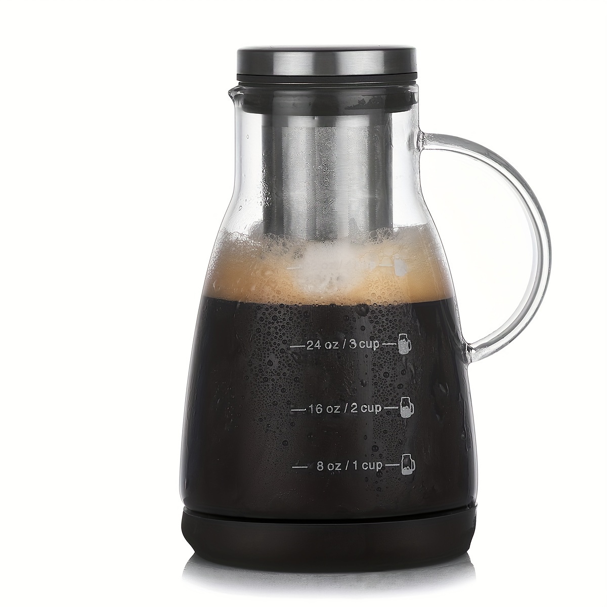 24온스 클래식 유리 콜드브루 커피 피처, 수동 푸어오 - Coffee Tea Jug 리뷰 및 가격