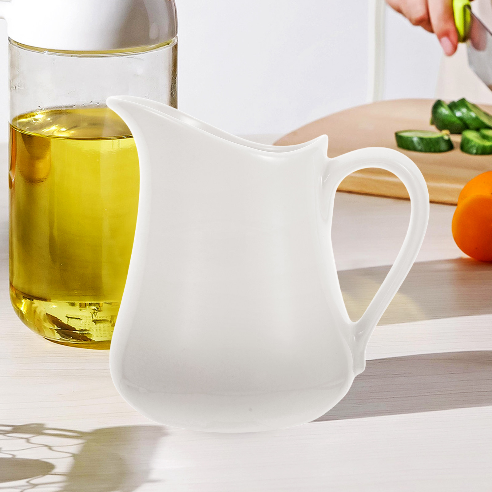 세라믹 주전자 1000ml, 부드럽고 우아한 주둥이 디 - Coffee Tea Jug 리뷰 및 가격