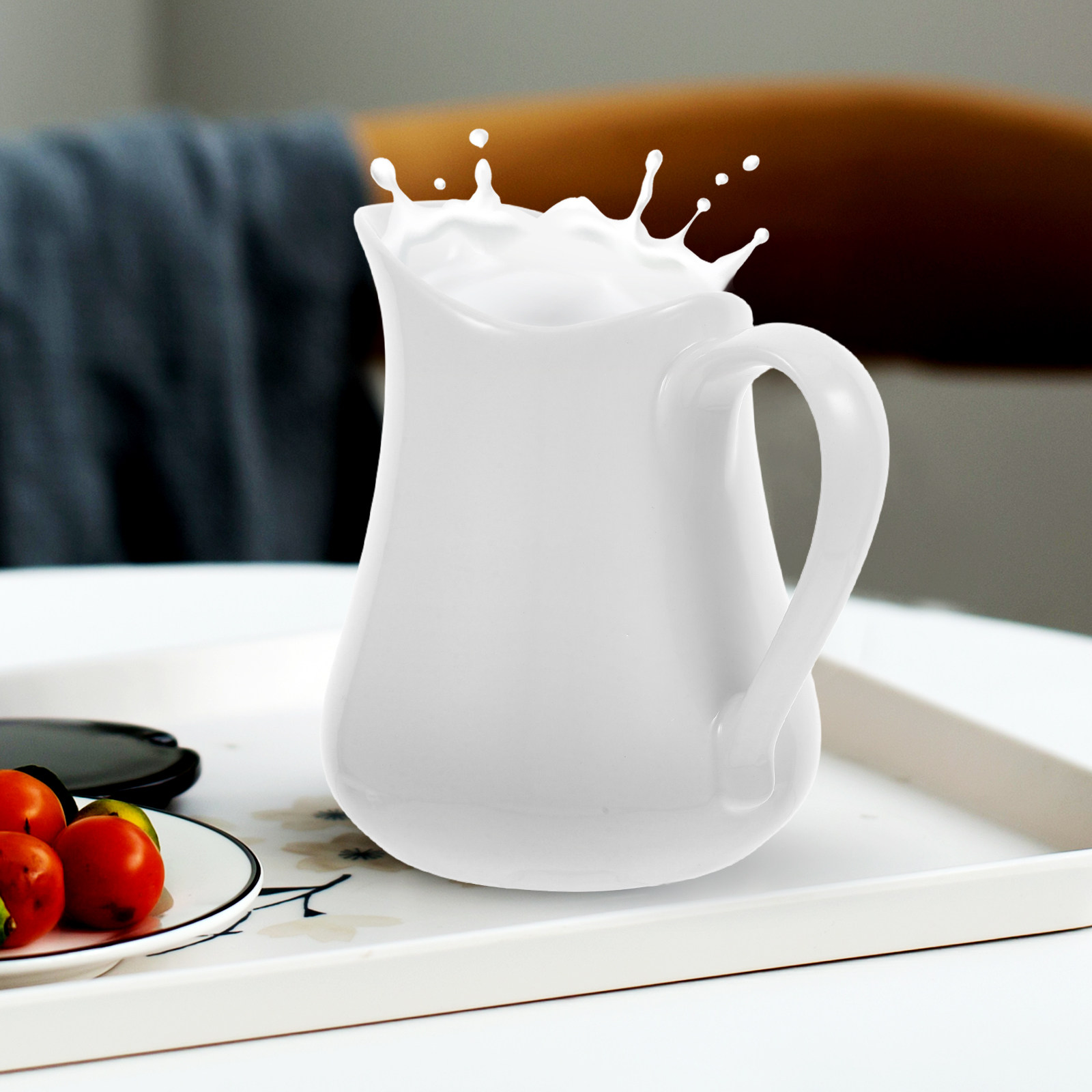 세라믹 주전자 1000ml, 부드럽고 우아한 주둥이 디 - Coffee Tea Jug 리뷰 및 가격