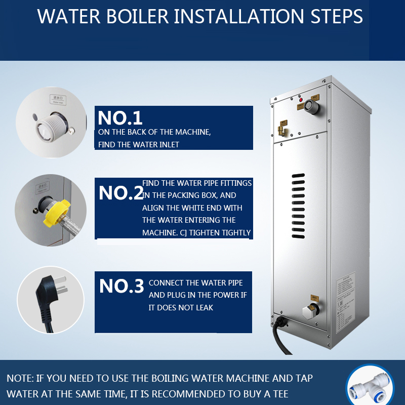 스테핑 온수기 220v/1500w 전기 온수 탱크 스팀 - Coffee Tea Water Heater 리뷰 및 가격